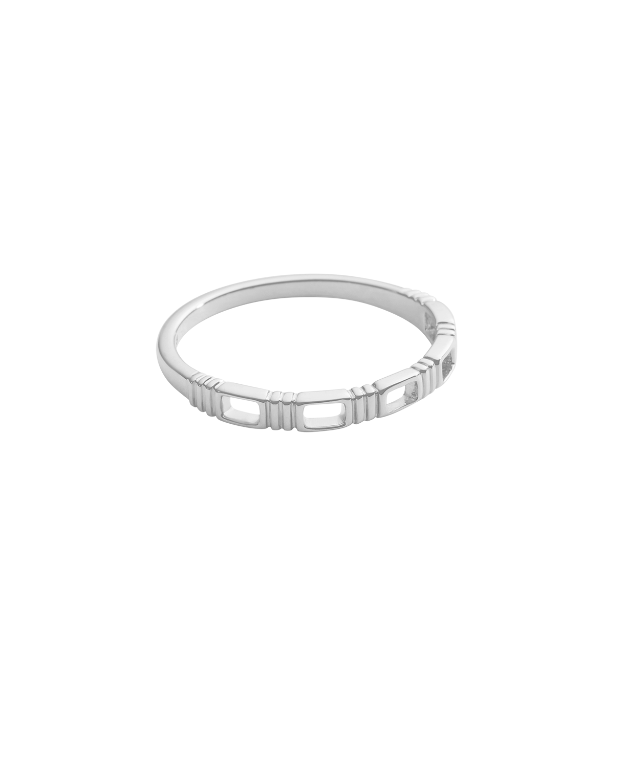 ELYSIUM CHAIN RING (STERLING SILVER) IMAGE 4