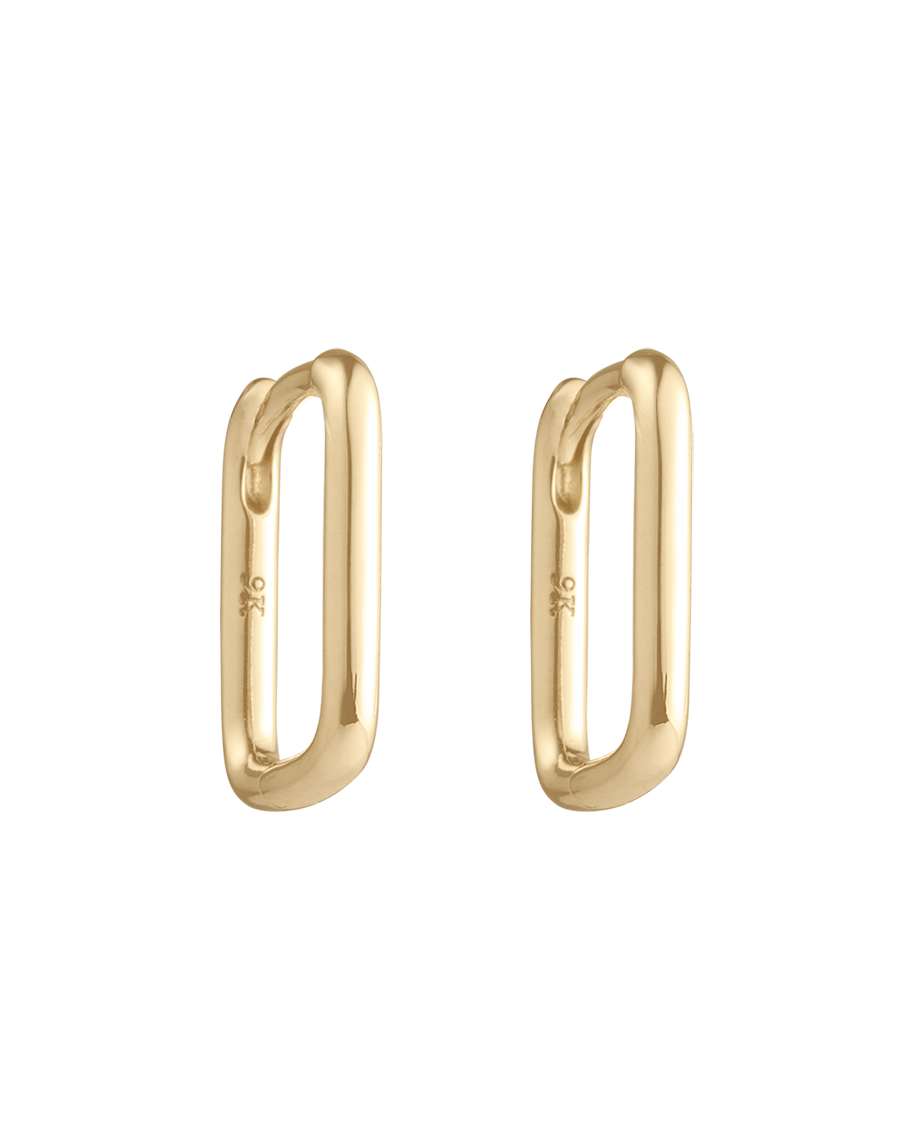 ELYSIUM FINE HOOPS (9K GOLD) IMAGE 1