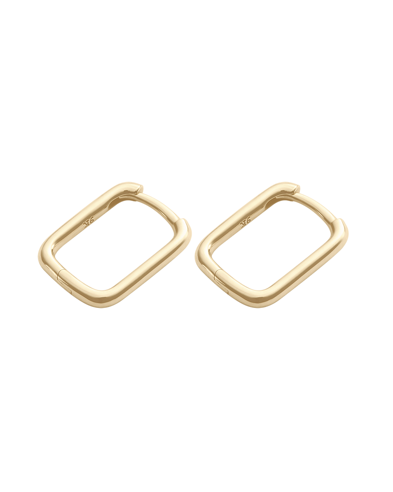 ELYSIUM FINE HOOPS (9K GOLD) IMAGE 4