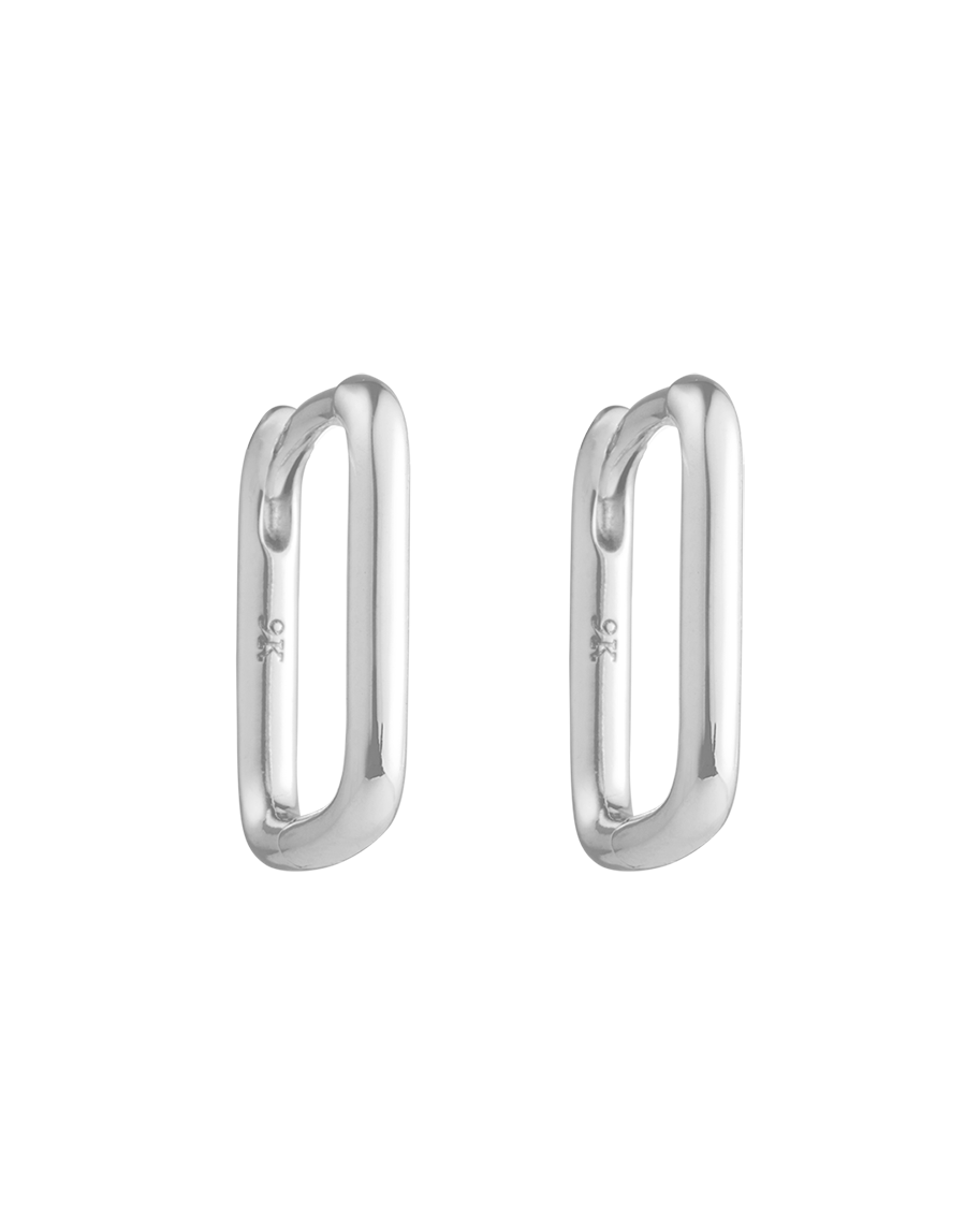 ELYSIUM FINE HOOPS (STERLING SILVER) IMAGE 1