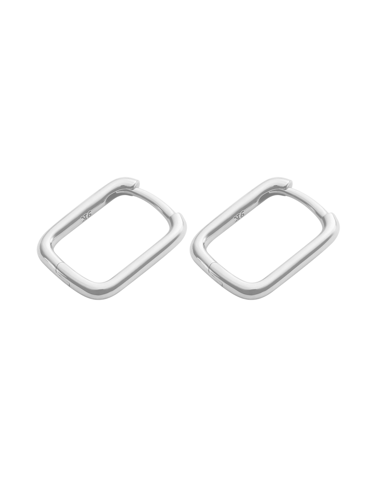 ELYSIUM FINE HOOPS (STERLING SILVER)