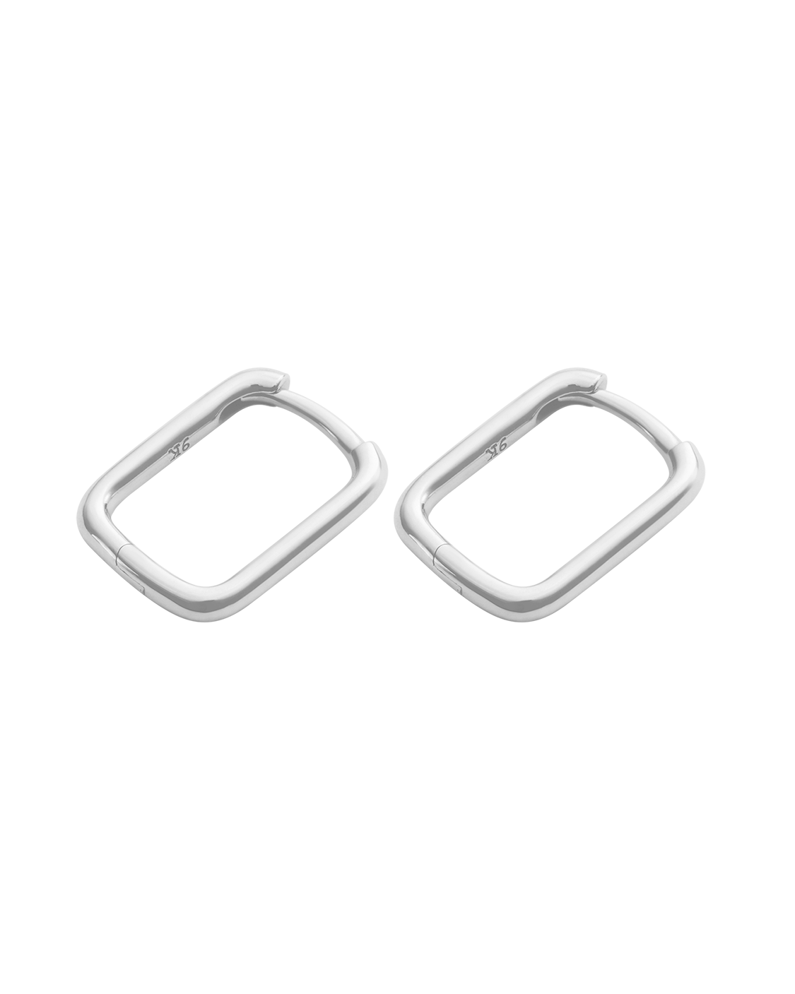 ELYSIUM FINE HOOPS (STERLING SILVER) IMAGE 4