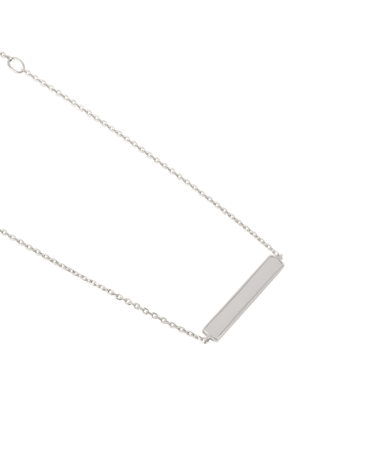 ENGRAVABLE BAR BRACELET (STERLING SILVER)