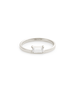ETHER BAGUETTE RING (STERLING SILVER)