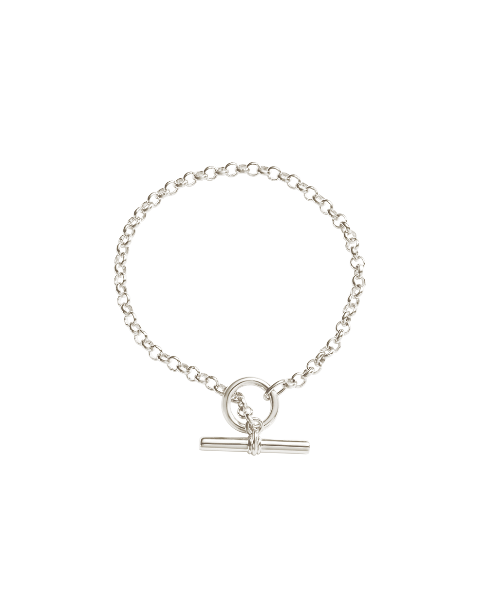 EVOLVE T-BAR BRACELET (STERLING SILVER)