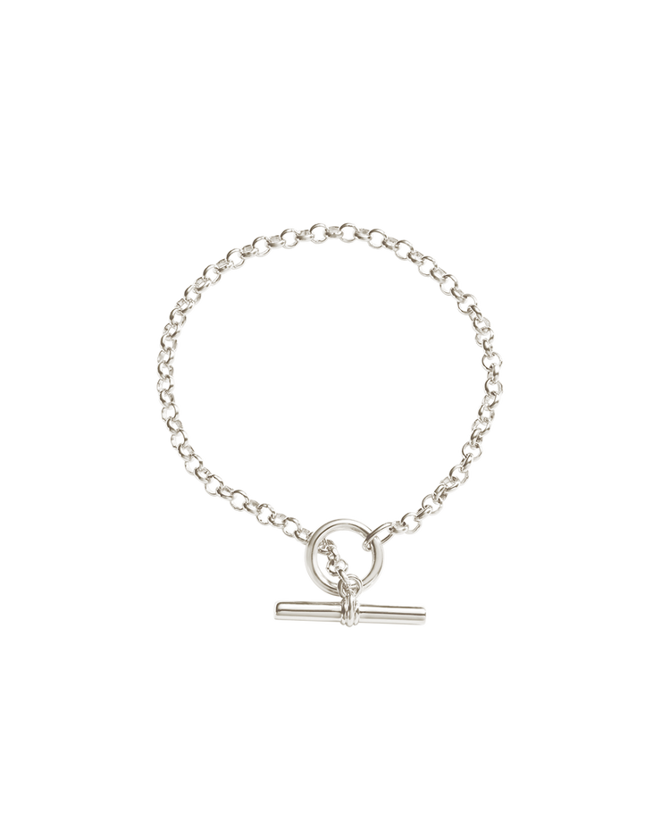 EVOLVE T-BAR BRACELET (STERLING SILVER)