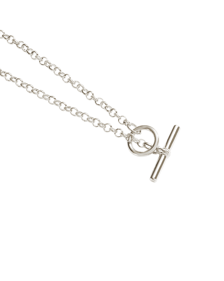 EVOLVE T-BAR BRACELET (STERLING SILVER)