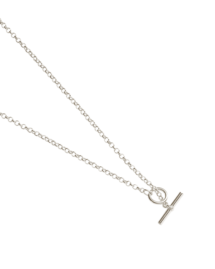 EVOLVE T-BAR NECKLACE (STERLING SILVER)