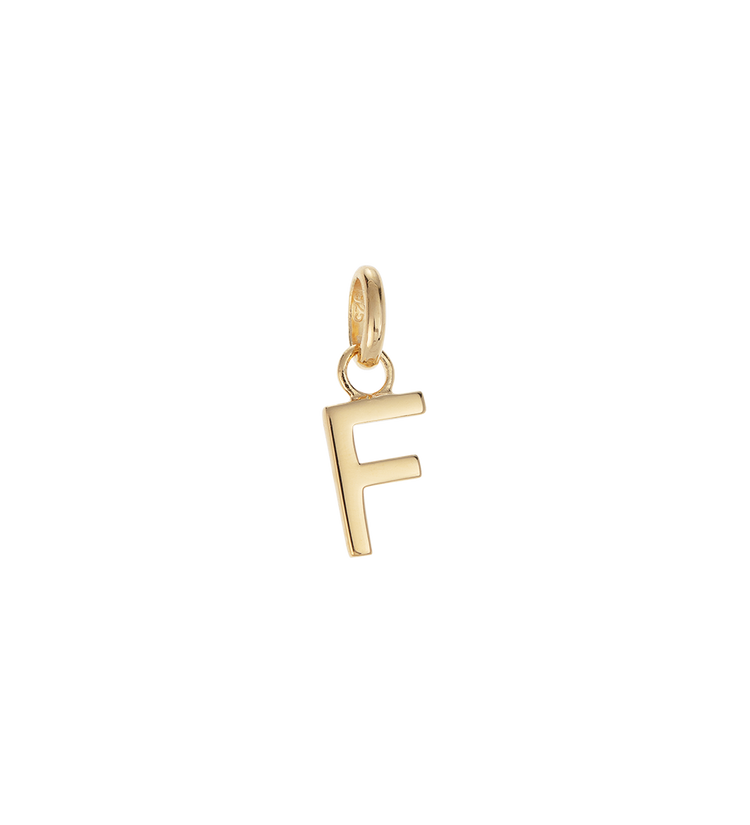 OUTLINE INITIAL A-Z (18K GOLD VERMEIL) IMAGE 13