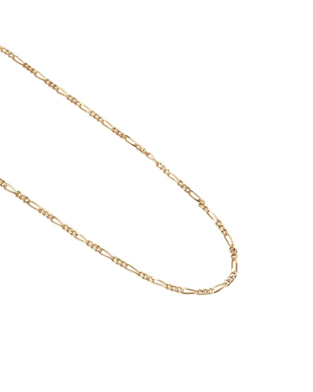 FIGARO CHAIN BRACELET (18K GOLD VERMEIL)