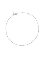 FIGARO CHAIN BRACELET (STERLING SILVER)