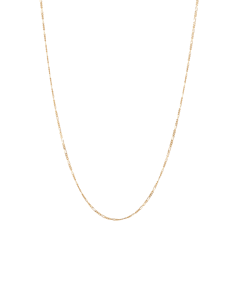 FIGARO CHAIN NECKLACE (18K GOLD VERMEIL)