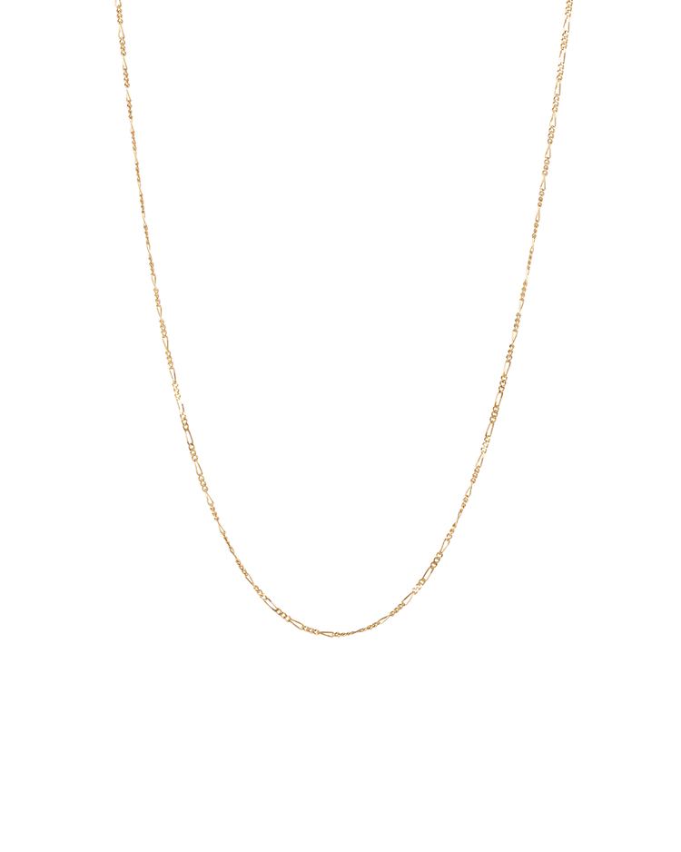 FIGARO CHAIN NECKLACE (18K GOLD VERMEIL)