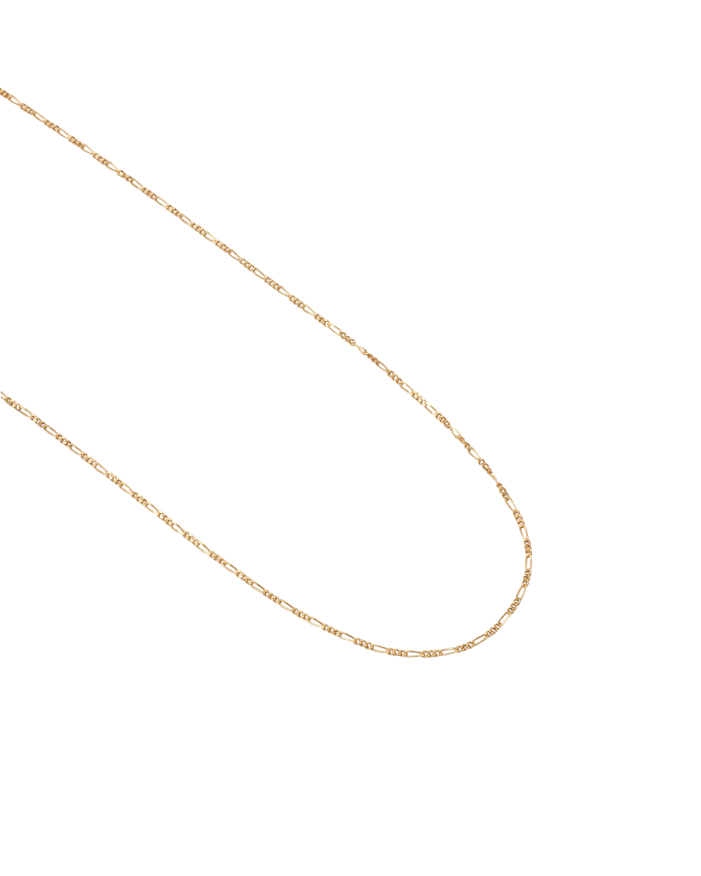 FIGARO CHAIN NECKLACE (18K GOLD VERMEIL)