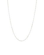 FIGARO CHAIN NECKLACE (STERLING SILVER)