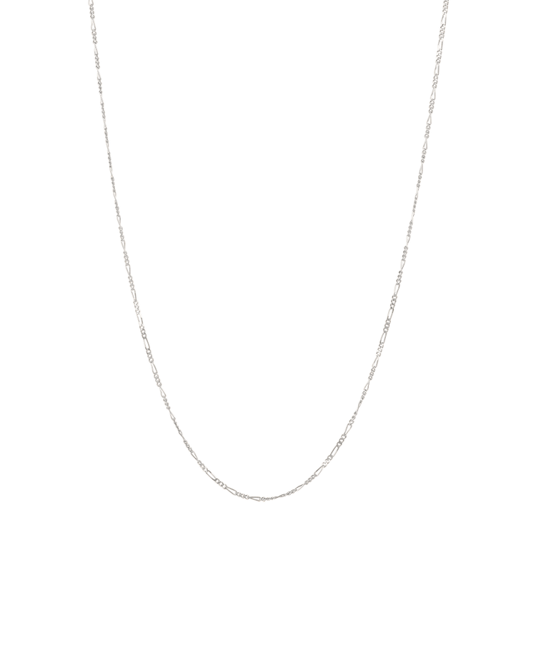 FIGARO CHAIN NECKLACE (STERLING SILVER)