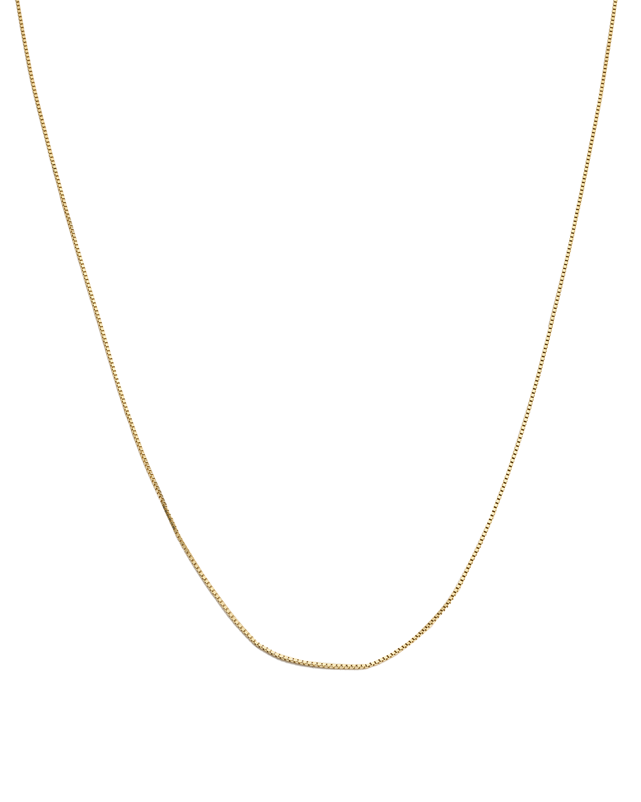 FINE BOX CHAIN (9K GOLD) IMAGE 1