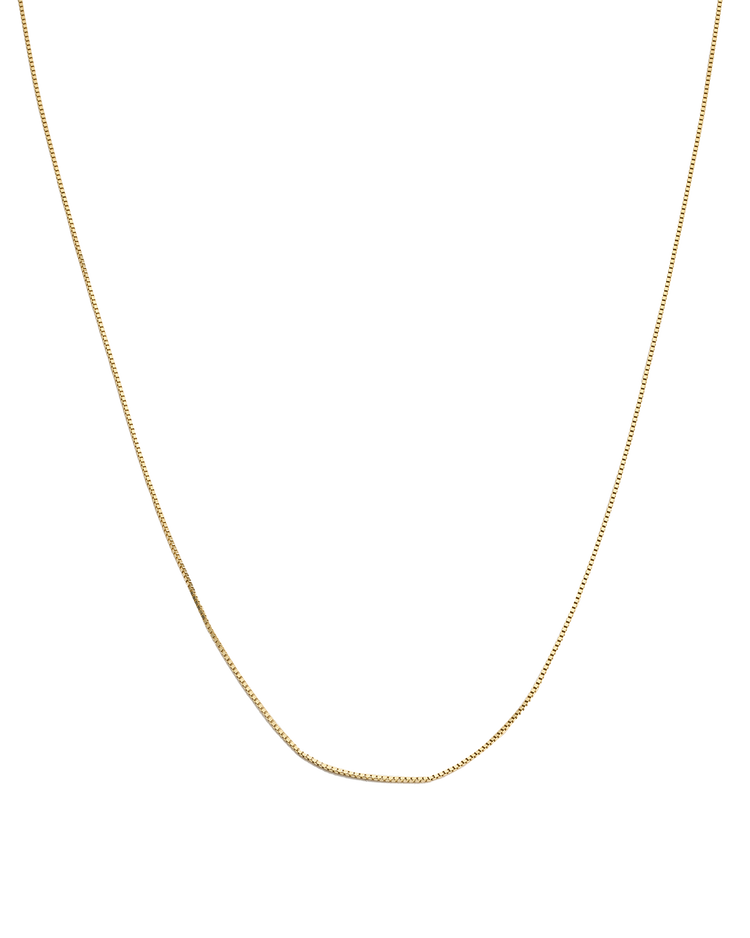 FINE BOX CHAIN (9K GOLD) IMAGE 1
