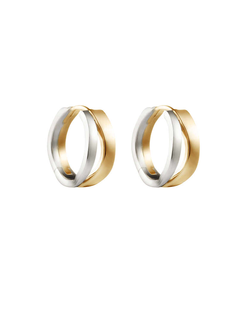 FLUX HOOPS (MIXED METAL) IMAGE 1