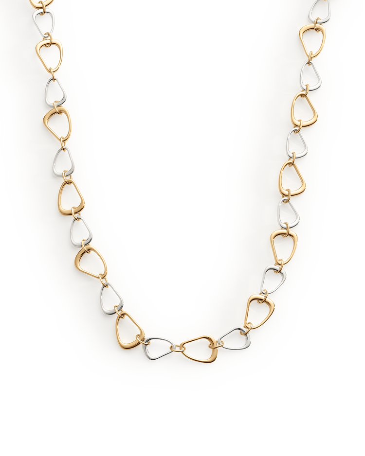FLUX NECKLACE (MIXED METAL) IMAGE 1