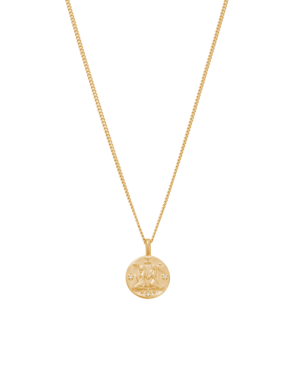 PETITE ZODIAC NECKLACE (18K GOLD VERMEIL) IMAGE 12
