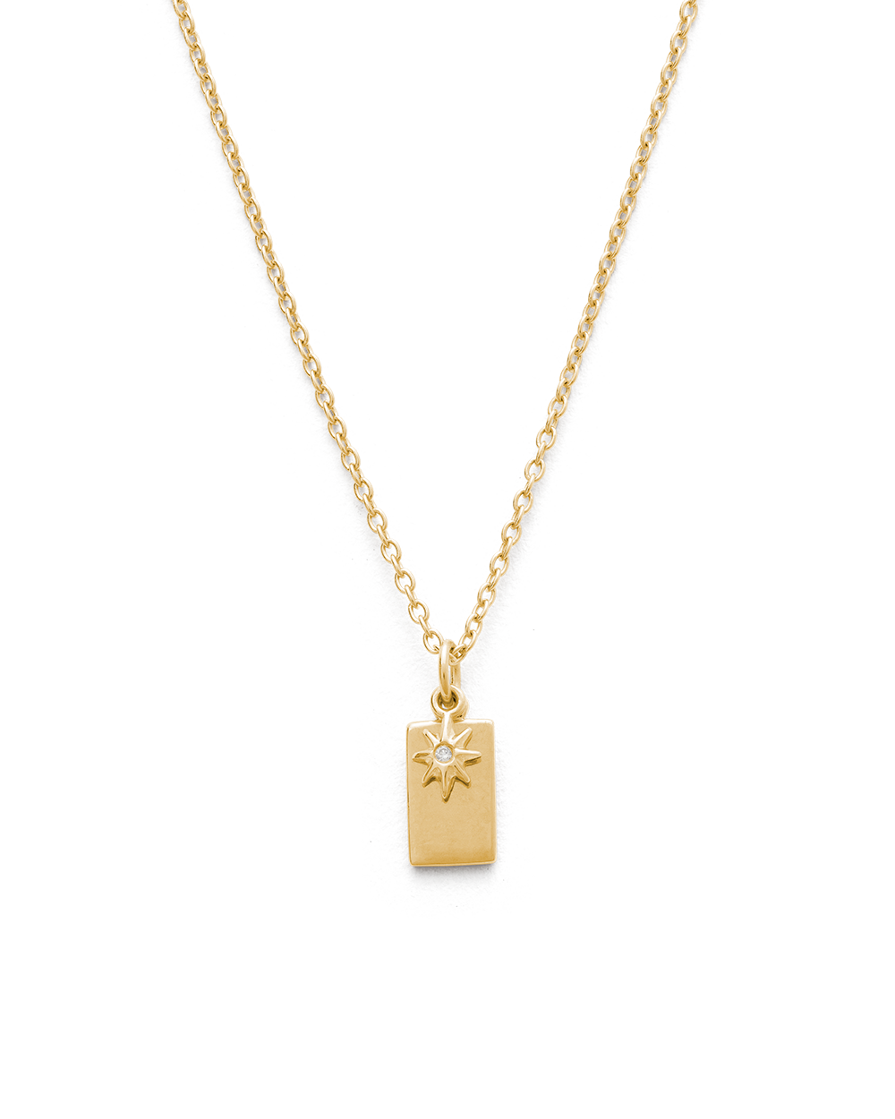 GUIDING STAR NECKLACE (18K GOLD VERMEIL) IMAGE 1