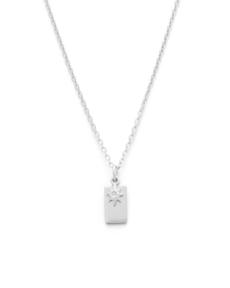 GUIDING STAR NECKLACE (STERLING SILVER)