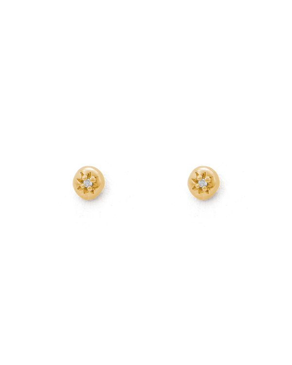 GUIDING STAR STUDS (18K GOLD PLATED) IMAGE 1