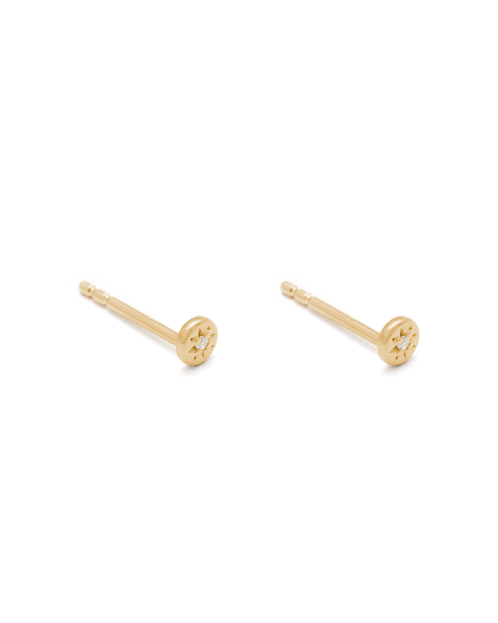 GUIDING STAR STUDS (18K GOLD PLATED) IMAGE 6