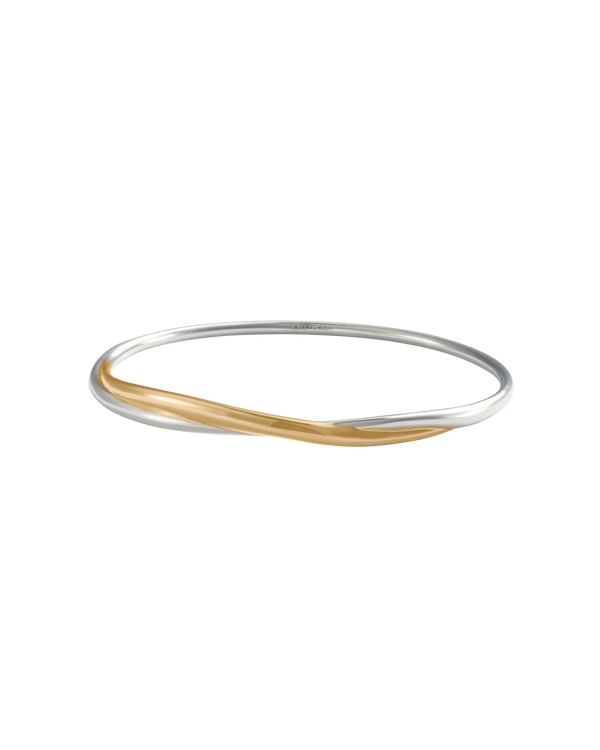 HALCYON BANGLE (MIXED METAL) IMAGE 1