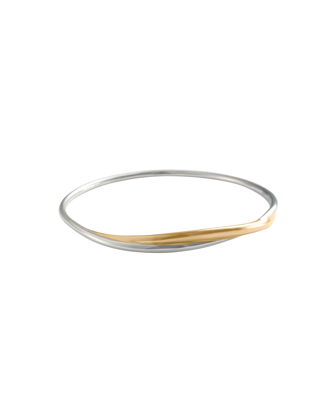 HALCYON BANGLE (MIXED METAL) IMAGE 4