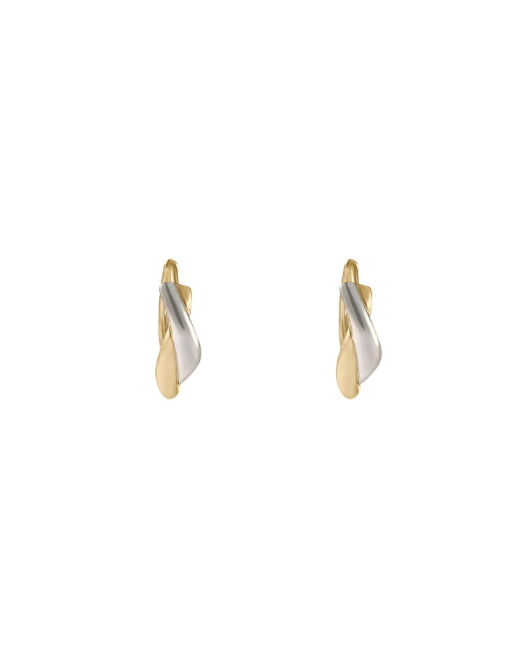 HALCYON HOOPS (MIXED METAL) IMAGE 1