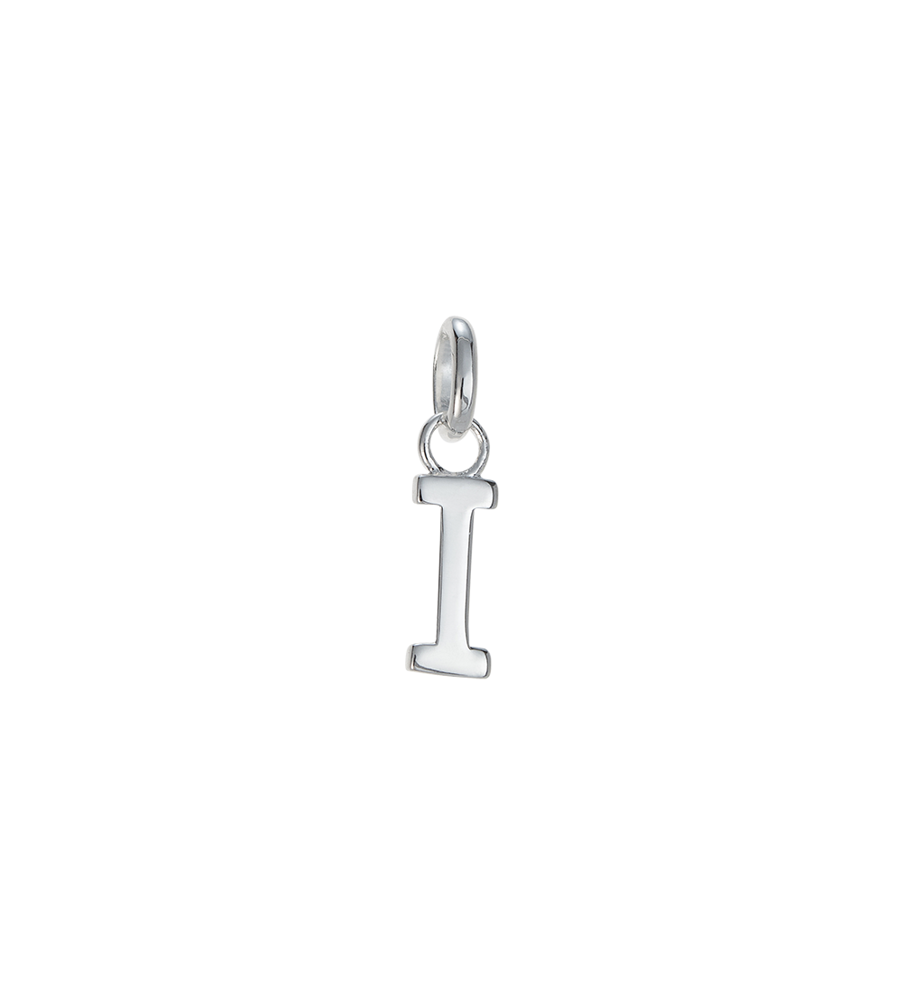 OUTLINE INITIAL A-Z (STERLING SILVER) IMAGE 14