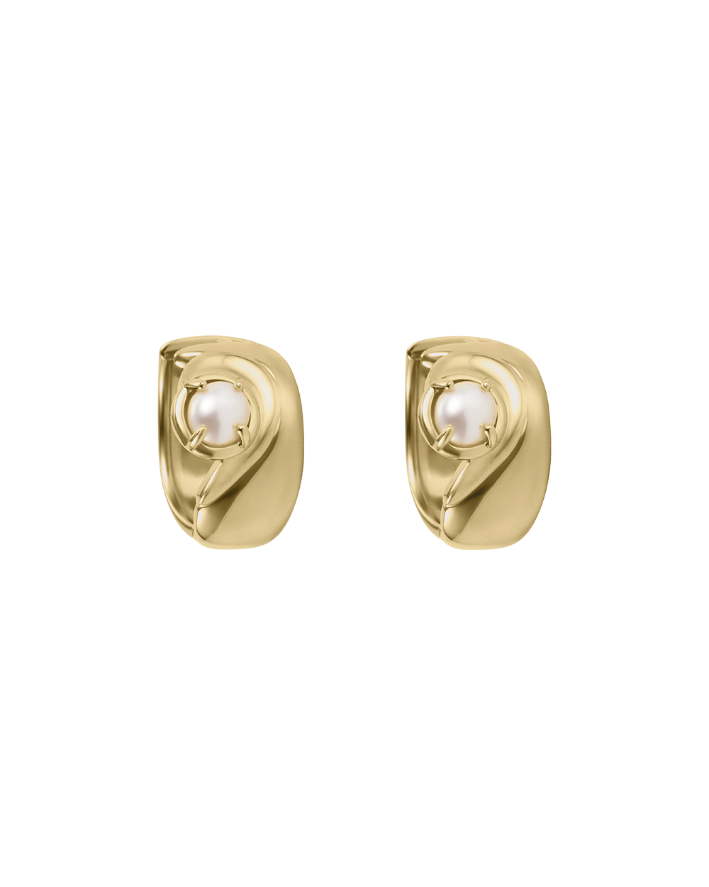 ILLUMINATE HOOPS (18K GOLD PLATED)