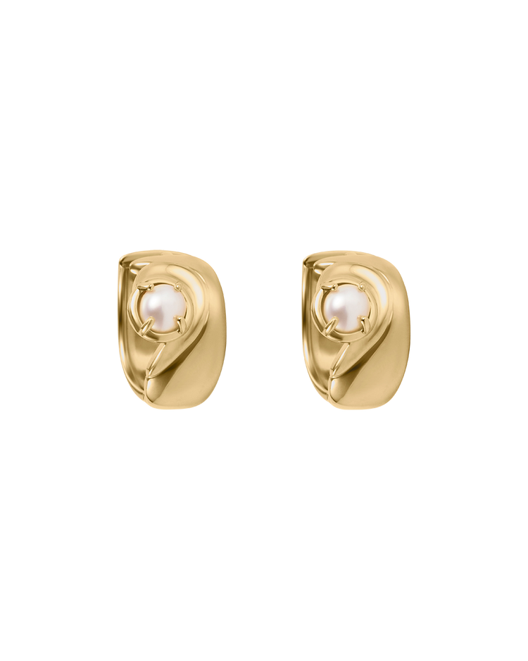 ILLUMINATE HOOPS (18K GOLD PLATED)