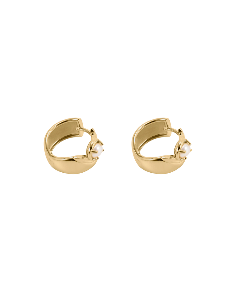 ILLUMINATE HOOPS (18K GOLD PLATED)