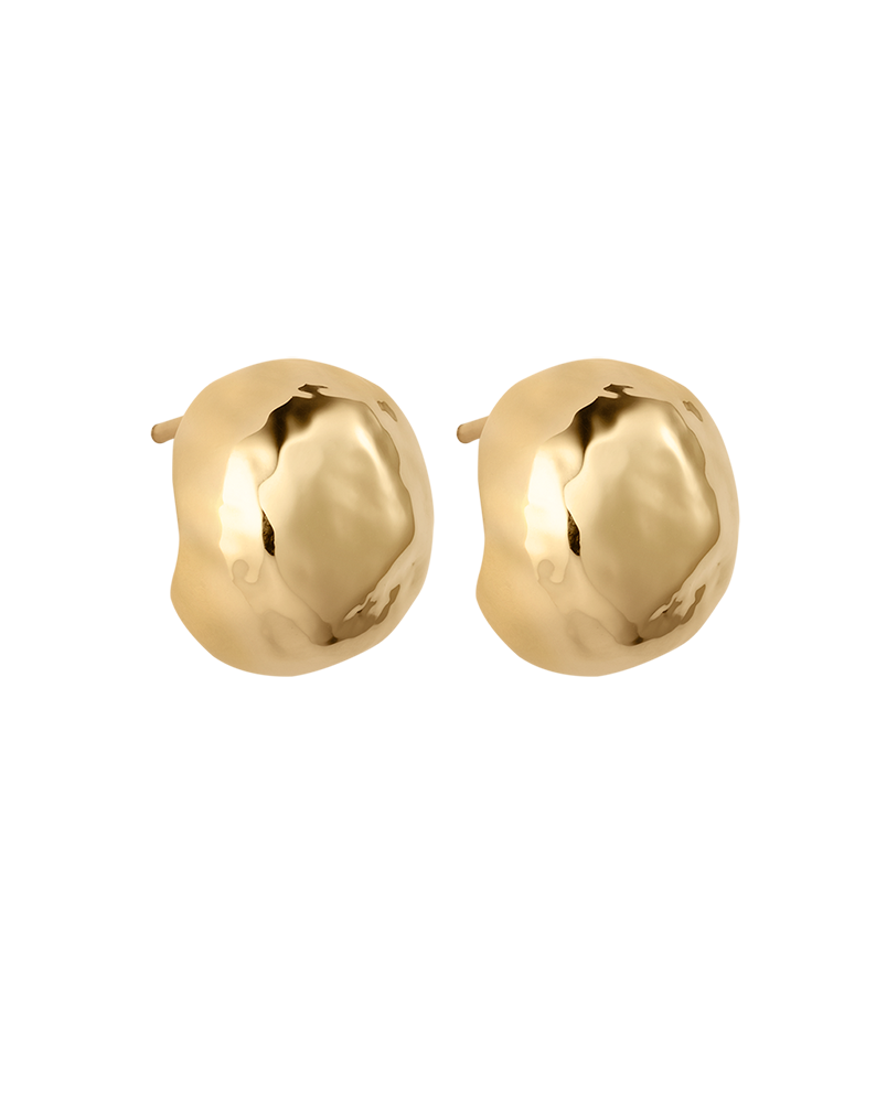 WITHIN MOTION OVERSIZED STUDS (18K GOLD PLATED) IMAGE 1
