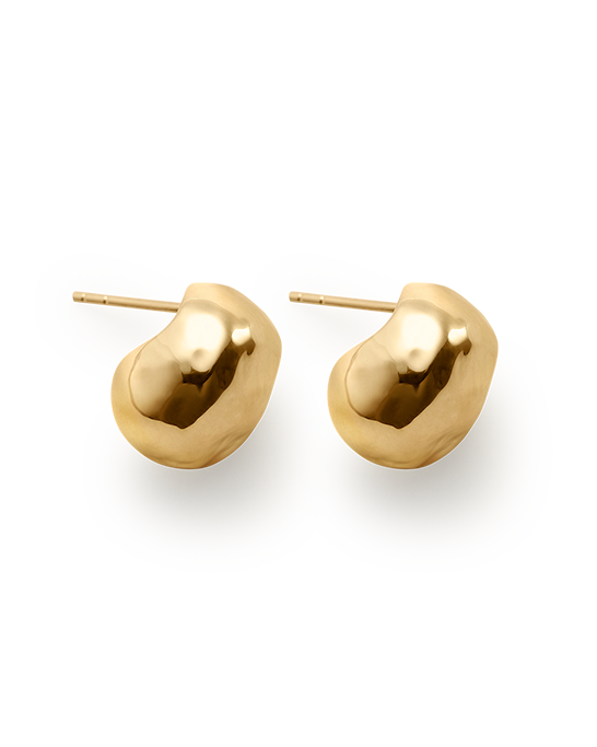WITHIN MOTION OVERSIZED STUDS (18K GOLD PLATED) IMAGE 6