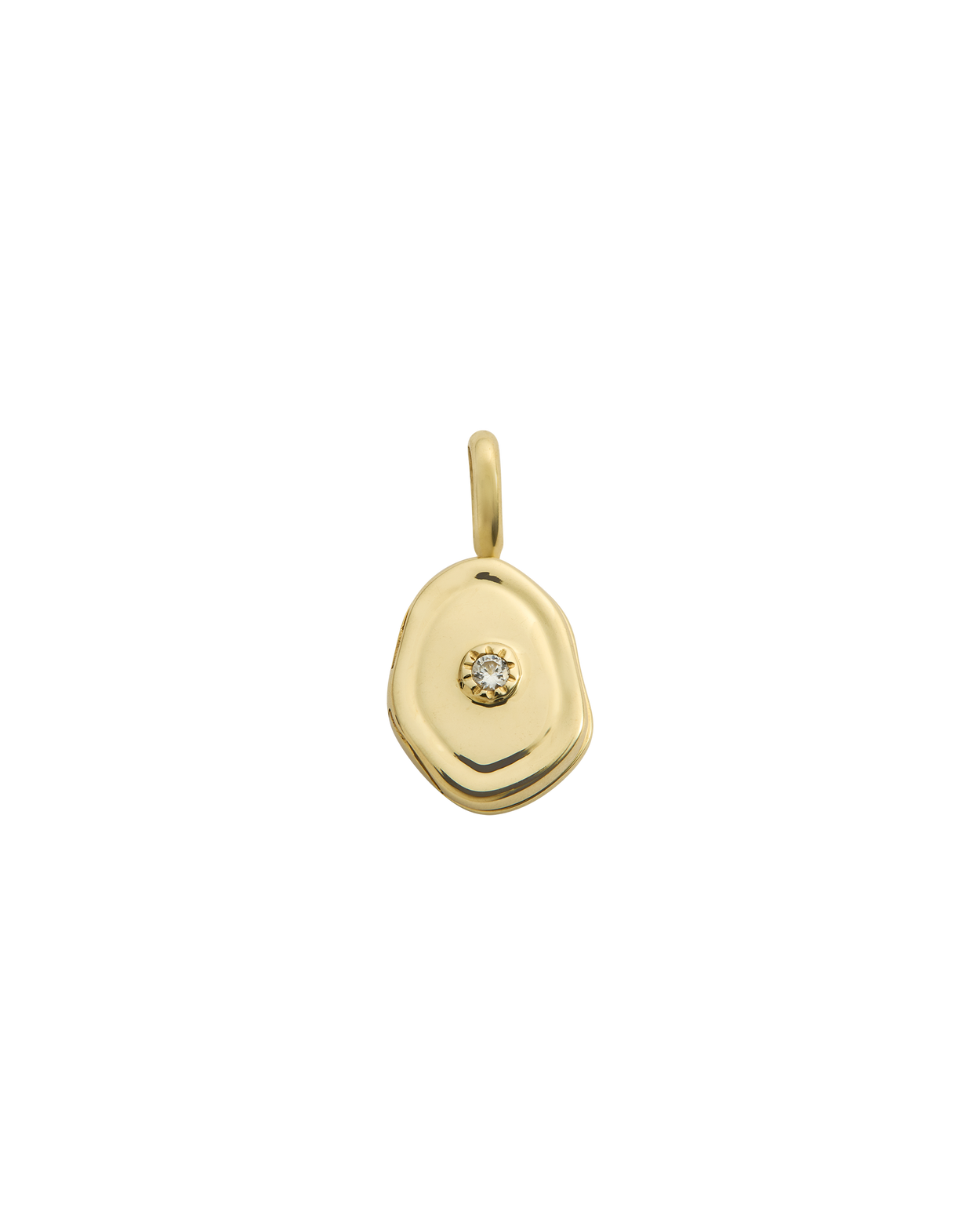 INTENTION LOCKET (9K GOLD) IMAGE 1