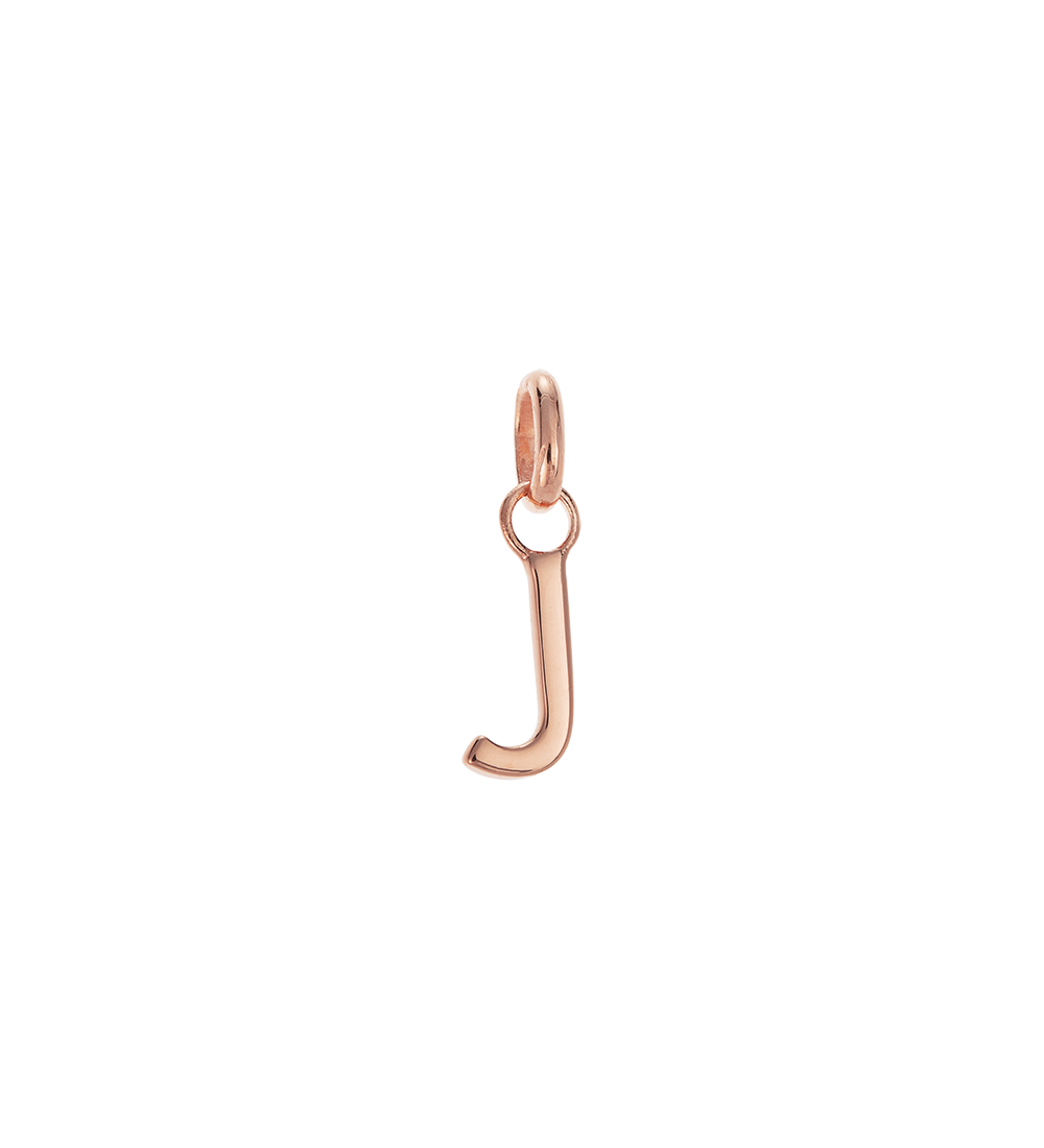 OUTLINE INITIAL A-Z (18K ROSE GOLD VERMEIL) IMAGE 13
