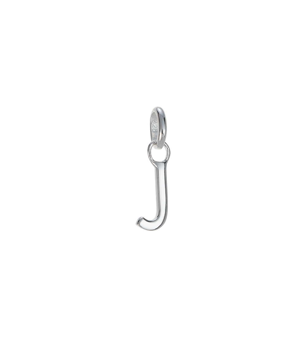 OUTLINE INITIAL A-Z (STERLING SILVER) IMAGE 15