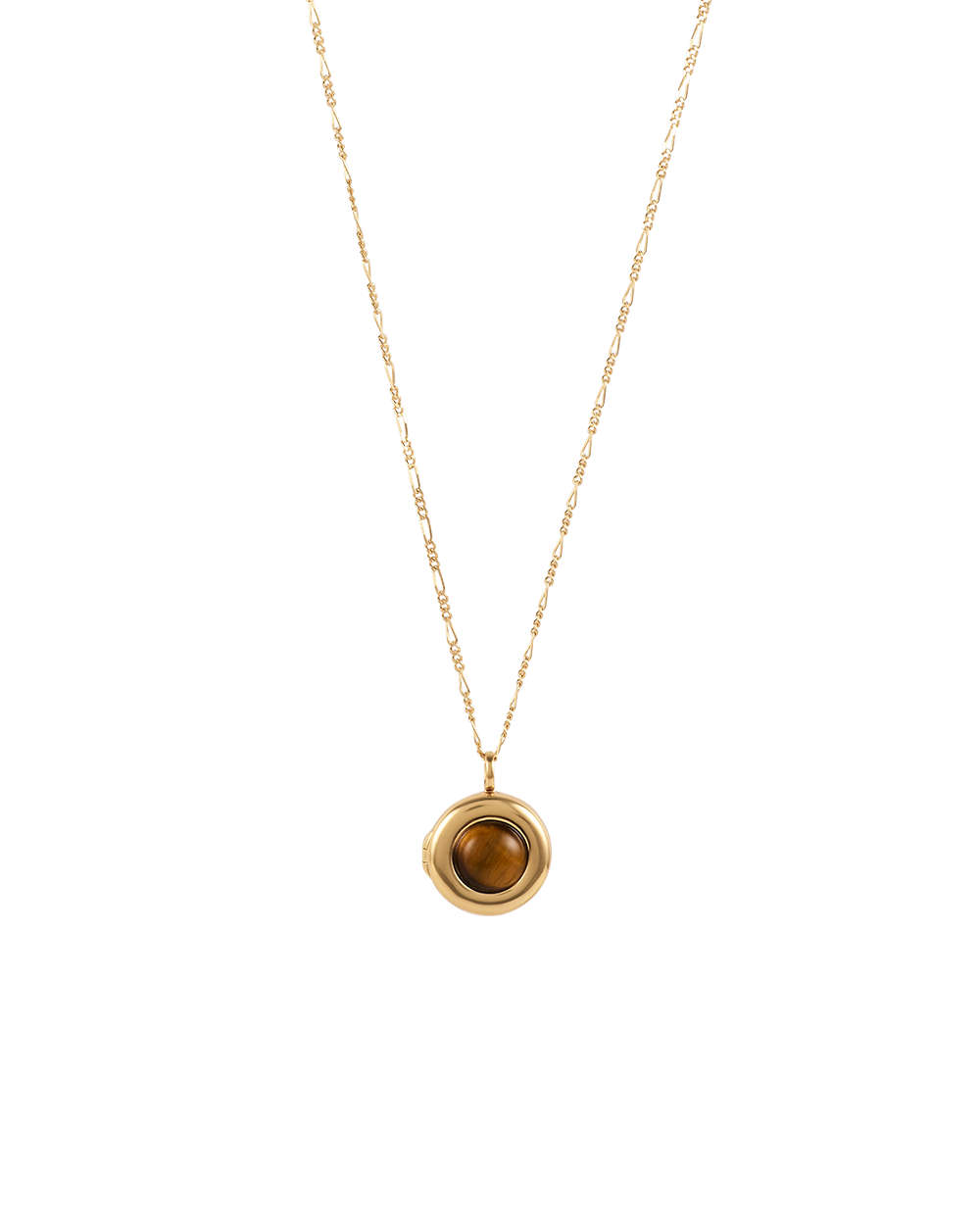 JOURNEY HOME LOCKET (18K GOLD PLATED)
