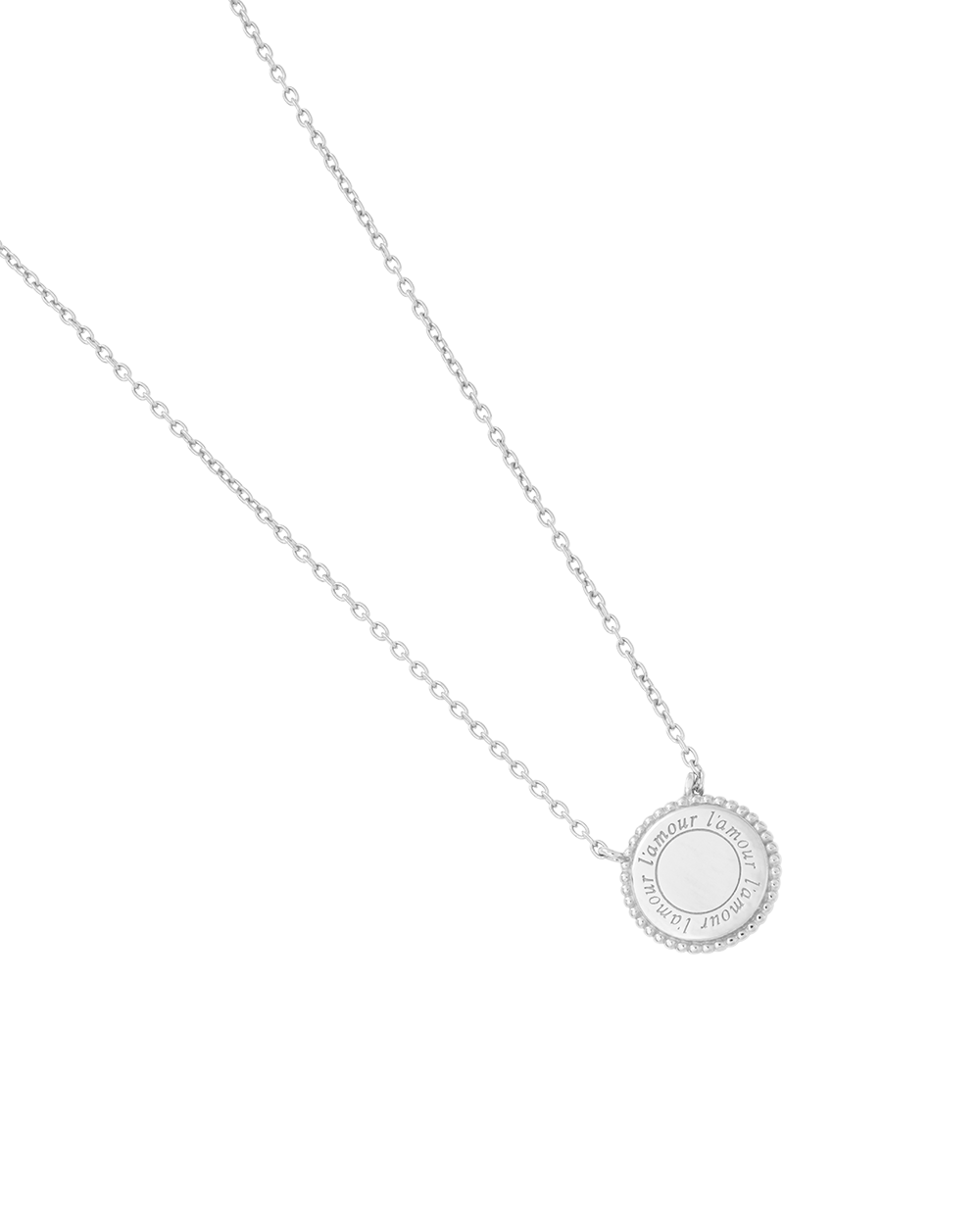 L'AMOUR NECKLACE (STERLING SILVER) IMAGE 4