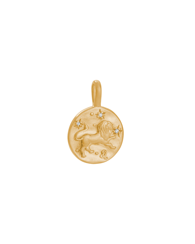 LEO PETITE ZODIAC (18K GOLD VERMEIL)