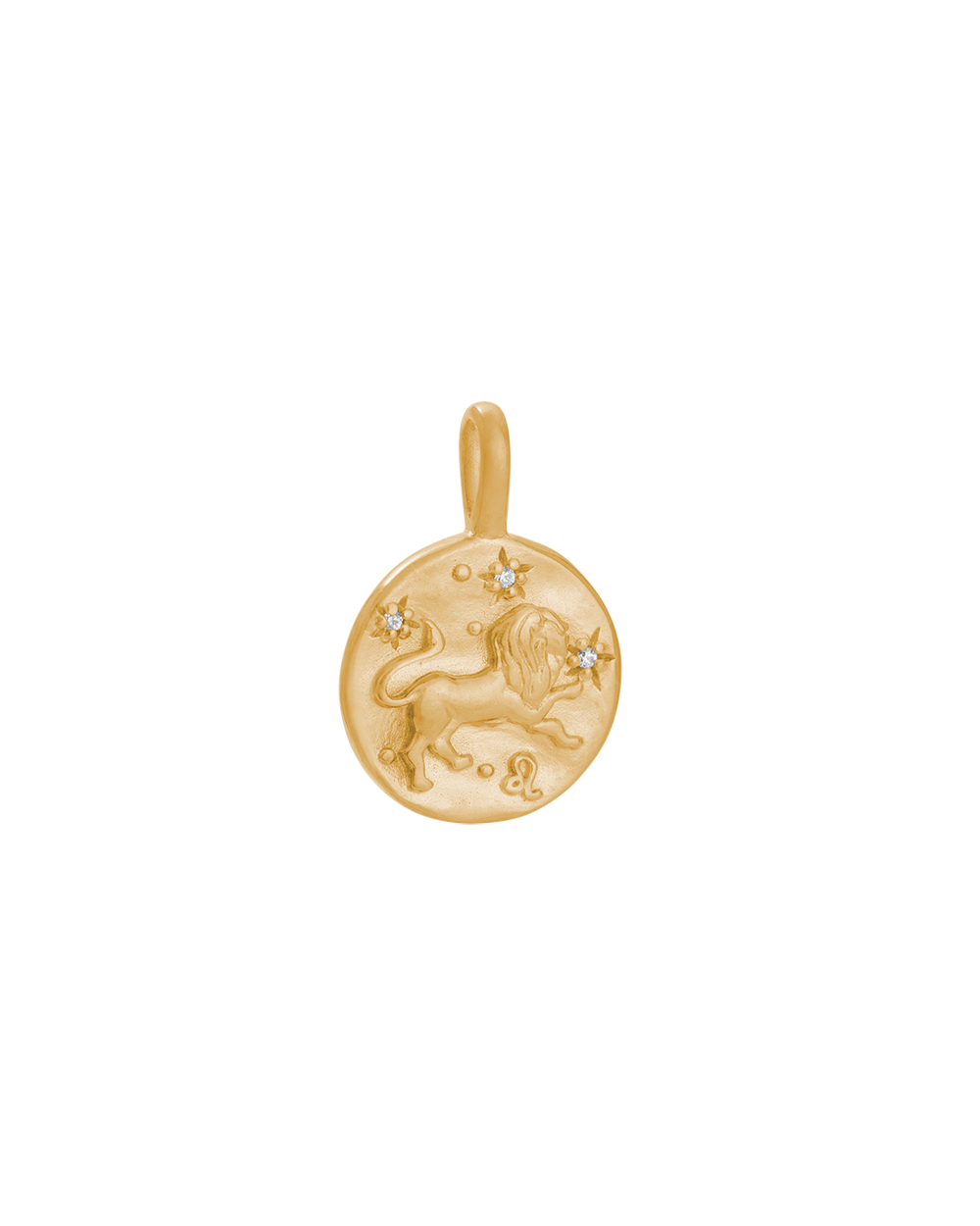 LEO PETITE ZODIAC (18K GOLD VERMEIL) IMAGE 1