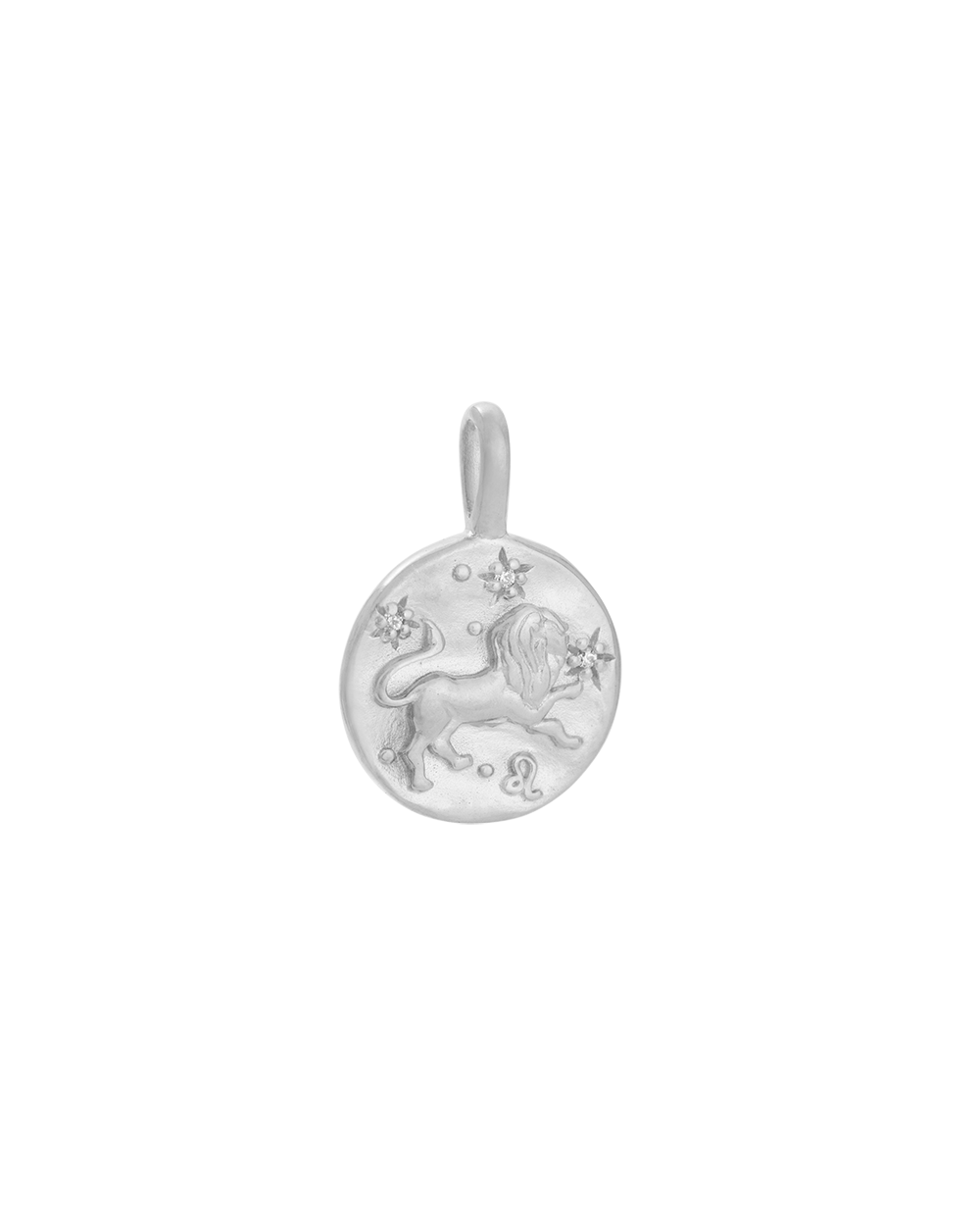 LEO PETITE ZODIAC (STERLING SILVER) IMAGE 1
