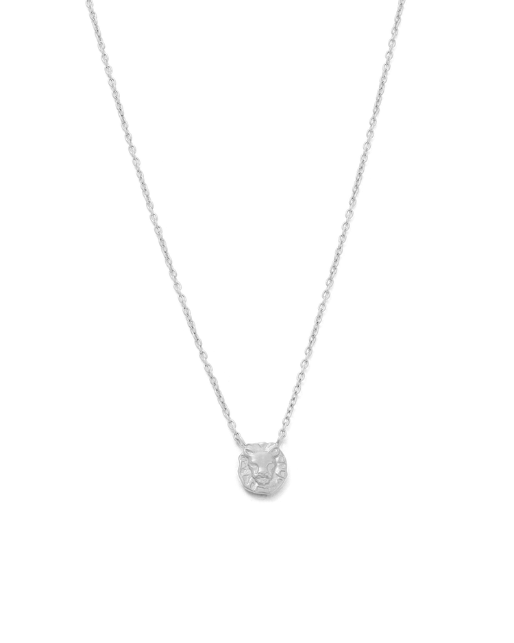 LEO STAR SIGN NECKLACE (STERLING SILVER)