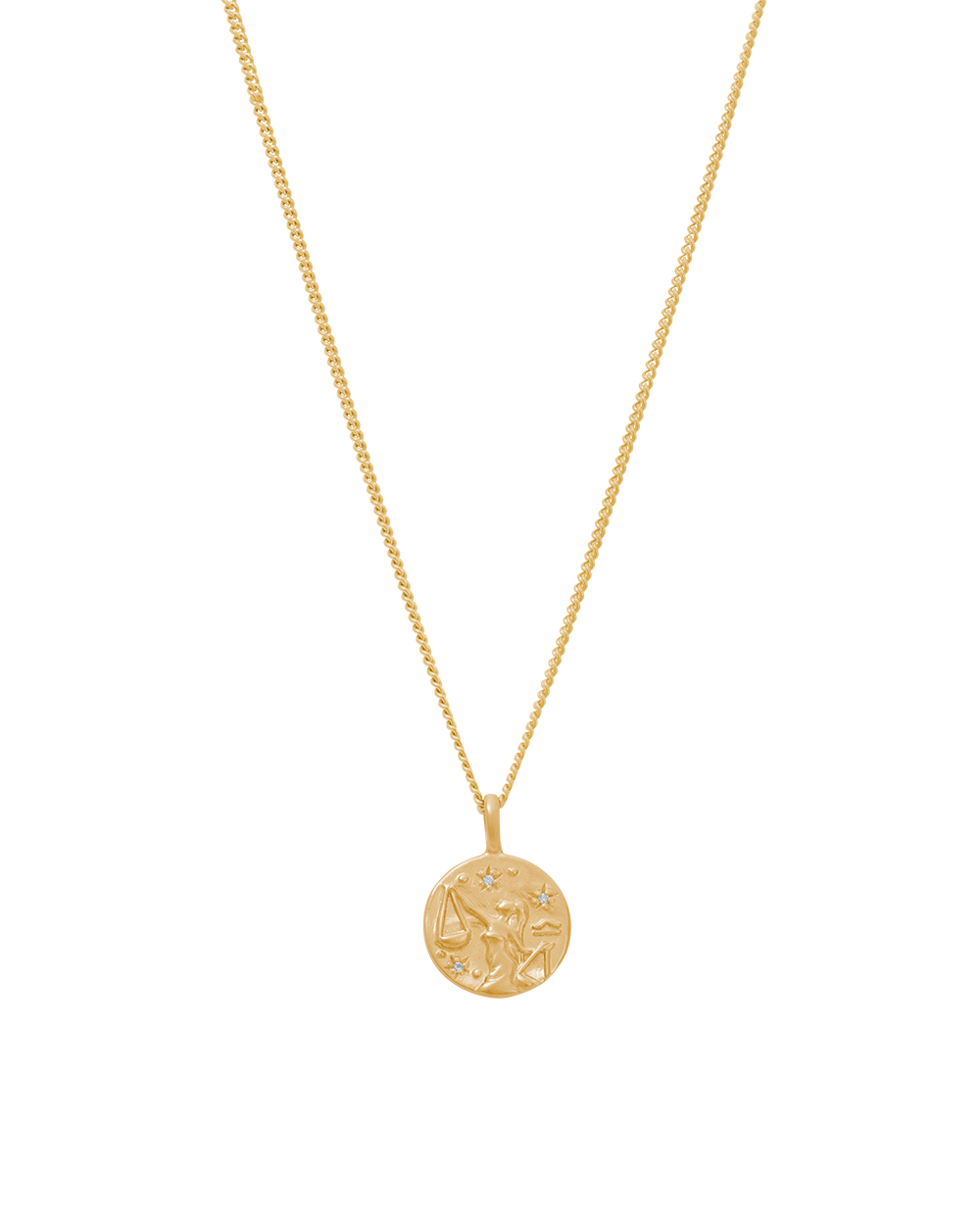 PETITE ZODIAC NECKLACE (18K GOLD VERMEIL) IMAGE 16