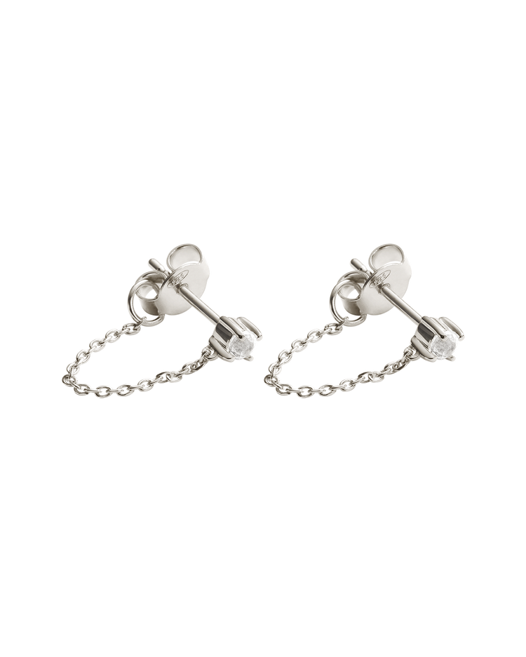 LUMEN CHAIN STUDS (STERLING SILVER)