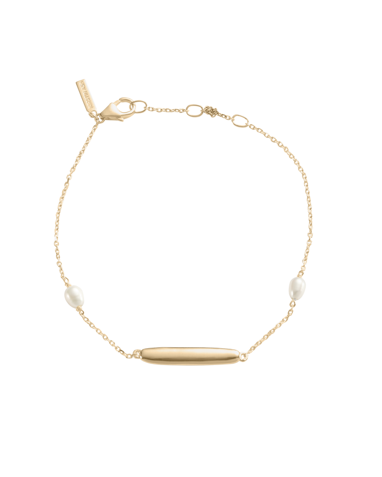 MARIS ENGRAVABLE BRACELET (18K GOLD VERMEIL)